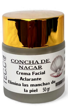 CREMA CONCHA DE NACAR 50 Gr REGISTRO SANITARIO: CS-CR-25-30799