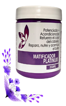MASK MATIFICADOR PLATINUM 350 Gr REGISTRO SANITARIO: CS-CR-25-01035