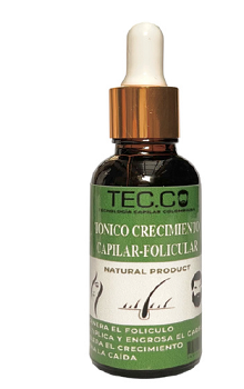 TONICO CRECIMIENTO CAPILAR-FOLICULAR-ORGANICO 30 ml REGISTRO SANITARIO: CS-CR-25-02966