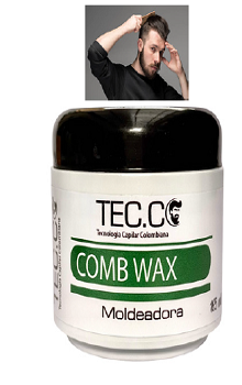 COMB WAX - MOLDEADORACERA PARA PEINAR- ORGÁNICO 165 Gr REGISTRO SANITARIO: CS-CR-25-01037