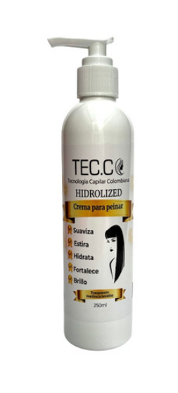 CREMA PARA PEINAR CON PROTECTOR SOLAR HIDROLIZED 250 Gr REGISTRO SANITARIO: CS-CR-25-30802